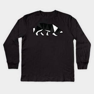 Hueten.at Solo Logo Kids Long Sleeve T-Shirt